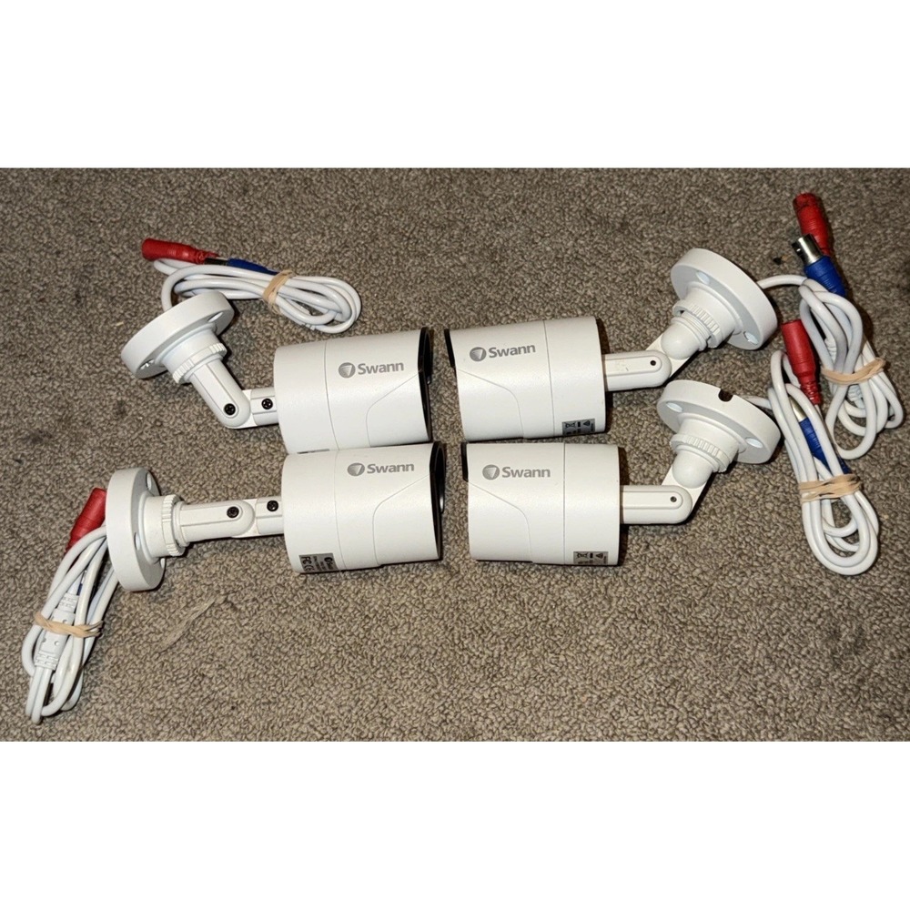 Swann PRO-T852CAM Security Cameras Lot Of 4 Tested